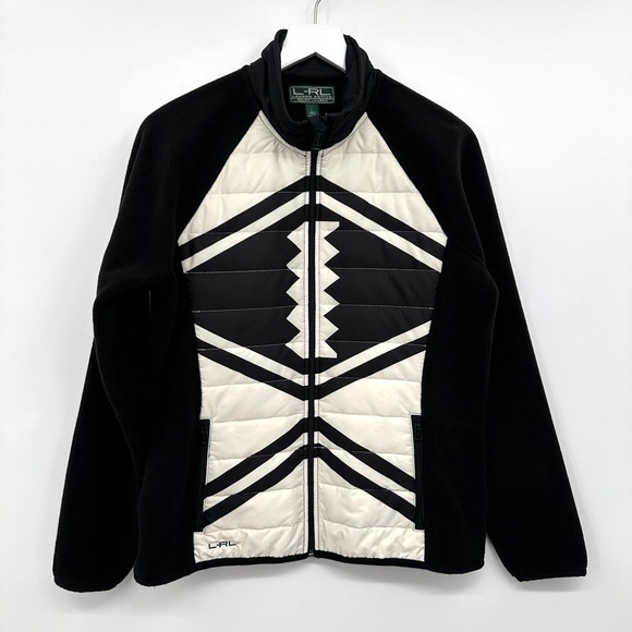 Lauren Ralph Lauren Jackets & Blazers - Vintage Lauren Ralph Lauren Active Jacket Womens Large Stretch Colorblock Preppy